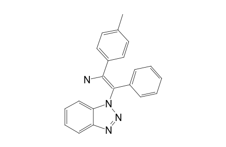 2-(BENZOTRIAZOL-1-YL)-1-(PARA-METHYLPHENYL)-2-PHENYLETHENAMINE