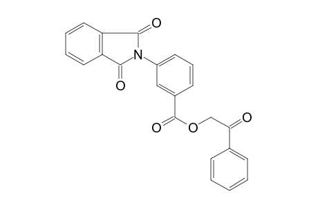 2-Oxo-2-phenylethyl 3-(1,3-dioxo-1,3-dihydro-2H-isoindol-2-yl)benzoate