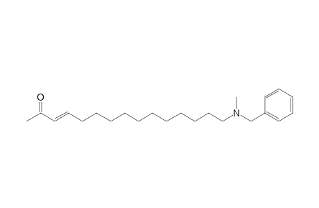 15-(N-Benzyl-N-methylamino)-3-pentadecen-2-one