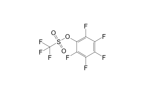 (2,3,4,5,6-pentafluorophenyl) trifluoromethanesulfonate