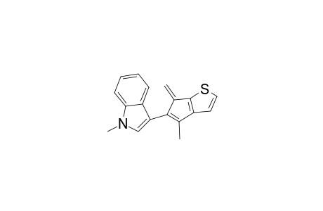 3-[(11E)-7-Methylidene-5-methyl-1H-1-thiabicyclo[3.3.0]cyclooct-trien-6-yl]-1-methyl-1H-indole
