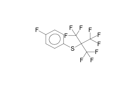 PARA-FLUOROPHENYLPERFLUORO-TERT-BUTYLSULPHIDE