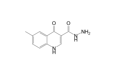 6-Methyl-4-oxo-1,4-dihydroquinoline-3-carbohydrazide