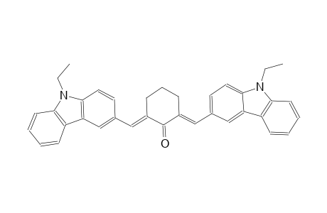 (2E,6E)-2,6-bis[(9-ethyl-9H-carbazol-3-yl)methylene]cyclohexanone