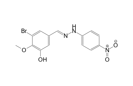 3-bromo-5-hydroxy-4-methoxybenzaldehyde (4-nitrophenyl)hydrazone