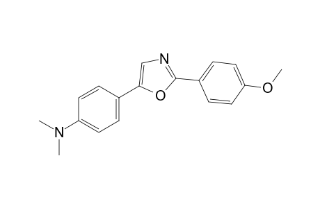 5-(p-dimethylaminophenyl)-2-(p-methoxyphenyl)oxazole