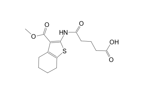 5-{[3-(methoxycarbonyl)-4,5,6,7-tetrahydro-1-benzothien-2-yl]amino}-5-oxopentanoic acid