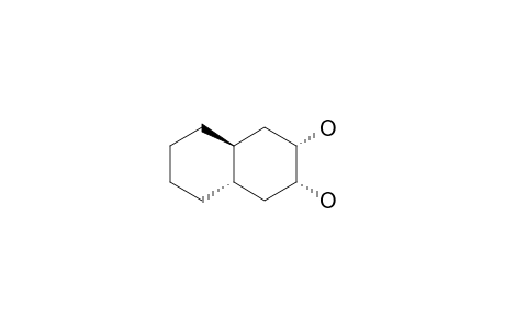 (2S,3R,4aS,8aS)-1,2,3,4,4a,5,6,7,8,8a-decahydronaphthalene-2,3-diol