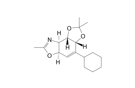 (3aR,5aR,8aR,8bS)-2,2,7-Trimethyl-4-cyclohexyl-3a,5a,8a,8b-tetrahydro[1,3]dioxolo[4,5-e][1,3]benzoxazole