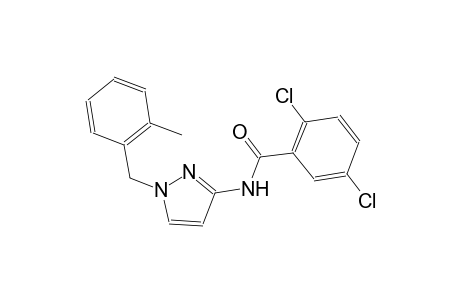 2,5-dichloro-N-[1-(2-methylbenzyl)-1H-pyrazol-3-yl]benzamide