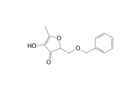 4-Hydroxy-2-(benzyloxymethyl)-5-methyl-3(2H)-furanone