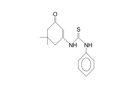 N1-(5,5-Dimethyl-3-oxo-cyclohex-1-enyl)-N2-phenyl-thiourea
