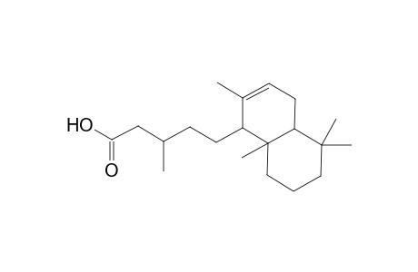 1-Naphthalenepentanoic acid, 1,4,4a,5,6,7,8,8a-octahydro-.beta.,2,5,5,8a-pentamethyl-