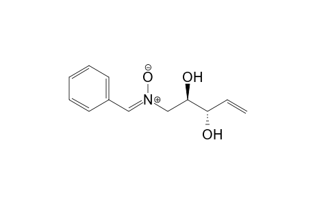 C-Phenyl-N-[(2R,3S)-2,3-dihydroxy-4-pentenyl]nitrone
