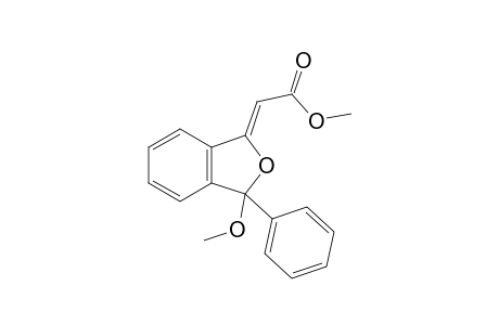 (Z)-3-Methoxy-1-[(methoxycarbonyl)methylene]-3-phenyl-1,3-dihydroisobenzofuran