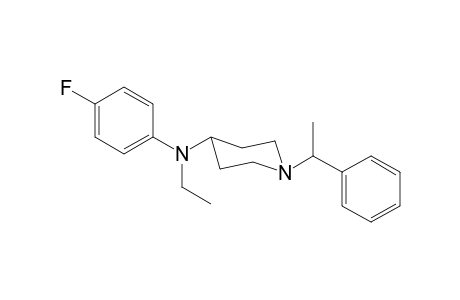 N-Ethyl-N-4-fluorophenyl-1-(1-phenylethyl)piperidin-4-amine