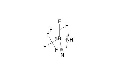 Dimethylamine (N-B)bis(trifluoromethyl)(cyano)borane