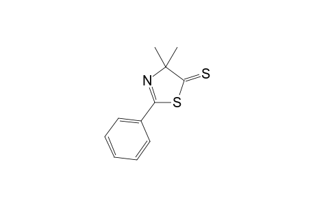 5(4H)-Thiazolethione, 4,4-dimethyl-2-phenyl-