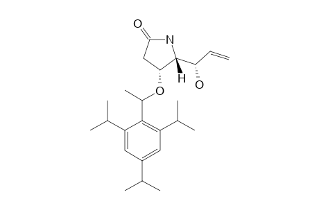 CIS-SYN-(4R,5R)-5-[(RS)-1-HYDROXYALLYL]-4-[(S)-1-(2,4,6-TRIISOPROPYLPHENYL)-ETHOXY]-PYRROLIDIN-2-ONE