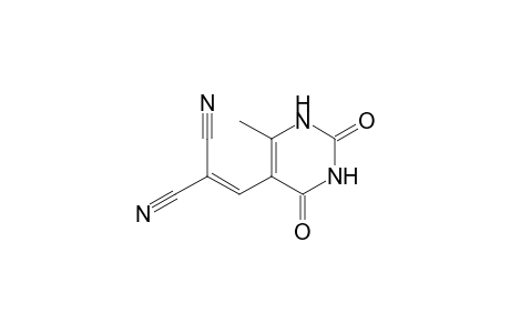 5-(2',2'-Dicyanoethenyl)-6-methyl-1,2,3,4-tetrahydropyrimidine-2,4-dione