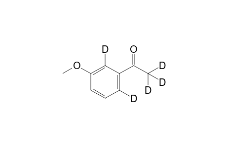 3'-Methoxyacetophenone-2,2,2,2',6'-d5