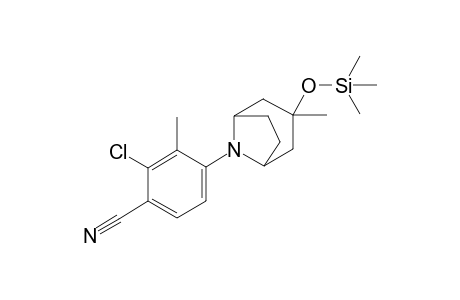 2-Chloro-3-methyl-4-(3-methyl-3-trimethylsilyloxy-8-azabicyclo[3.2.1]octan-8-yl)benzonitrile