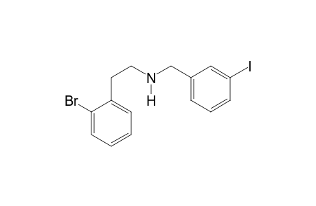 N-(3-Iodobenzyl)-2-bromobenzeneethanamine