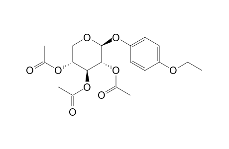 p-ethoxyphenyl beta-D-xylopyranoside, triacetate