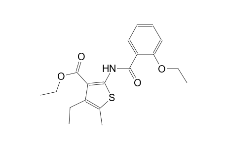 ethyl 2-[(2-ethoxybenzoyl)amino]-4-ethyl-5-methyl-3-thiophenecarboxylate