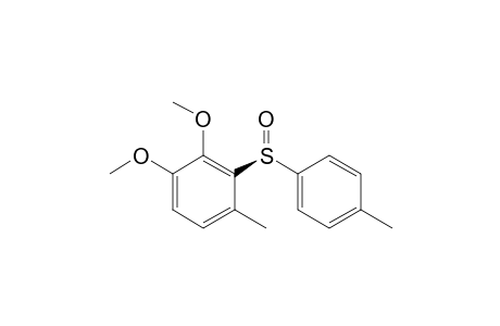 (S)-1,2-Dimethoxy-4-methyl-3-(p-tolylsulfinyl)benzene