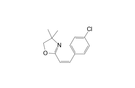 (Z)-4,4-Dimethyl-2-[2-(4-chlorophenyl)vinyl]-4,5-dihydro-1,3-dioxazole