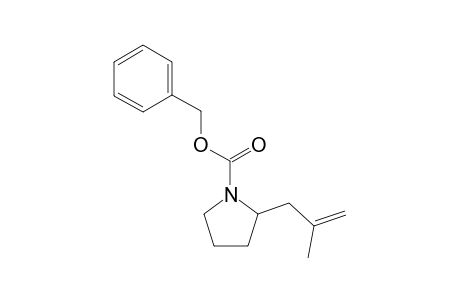 Benzyl 2-(2-methylallyl)pyrrolidine-1-carboxylate