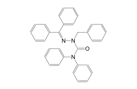 diphenylmethanone N'-benzyl-N,N-diphenylsemicarbazone