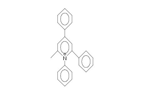 1,2,4-Triphenyl-6-methyl-pyridinium cation