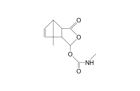 3a,4,7,7a-Tetrahydro-4-methyl-3-dimethylaminocarbonyloxy-4,7-methano-isobenzofuran-1(3H)-one