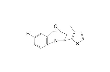 (2SR,4RS)-7-fluoro-2-(3-methylthiophen-2-yl)-2,3,4,5-tetrahydro-1,4-epoxy-1-benzazepine