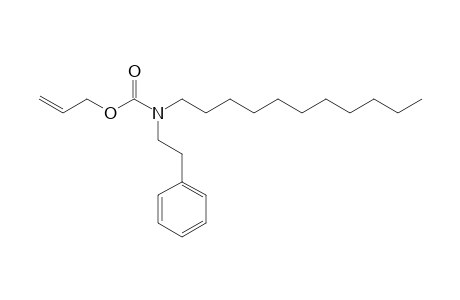 Carbonic acid, monoamide, N-(2-phenylethyl)-N-undecyl-, allyl ester