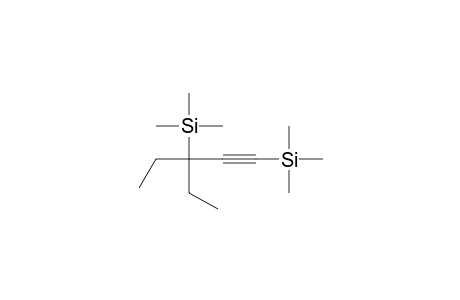 Silane, (3,3-diethyl-1-propyne-1,3-diyl)bis[trimethyl-