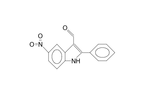 5-Nitro-2-phenyl-3-indolecarbaldehyde