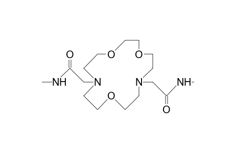 7,13-Bis(methylcarbamoylmethyl)-1,4,10-trioxa-7,13-diaza-cyclopentadecane