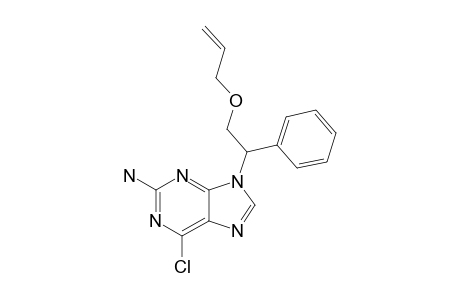 9-(2-ALLYLOXY-1-PHENYLETHYL)-2-AMINO-6-CHLOROPURINE