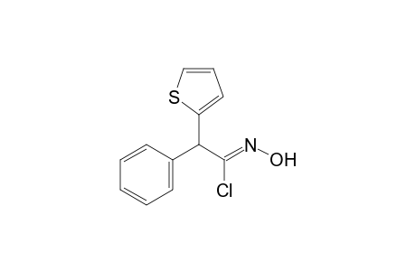 N-Hydroxy-2-phenyl-2-(thiophen-2-yl)acetimidoyl chloride