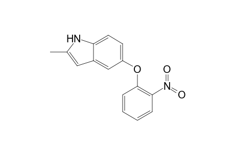 2-Methyl-5-(2-nitrophenoxy)-1H-indole