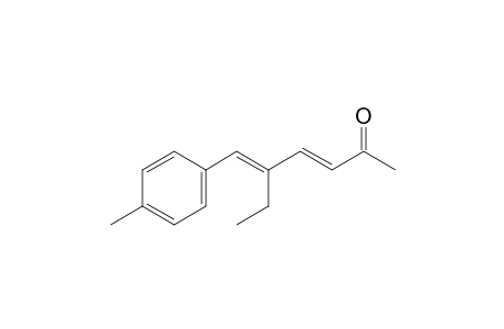 (3E,5E)-5-ethyl-6-(p-tolyl)hexa-3,5-dien-2-one
