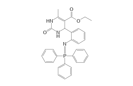 5-Ethoxycarbonyl-6-methyl-4-(2-(triphenylphosphoranylideneamino)phenyl)-3,4-dihydropyrimidin-2(1H)-one