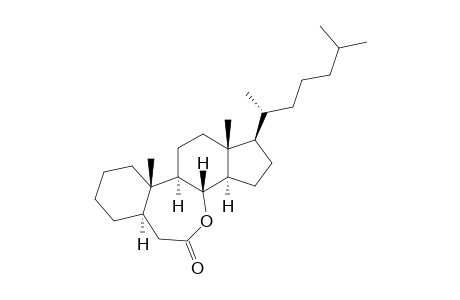 7a-oxa-B-homo-5.alpha.-cholestan-7-one