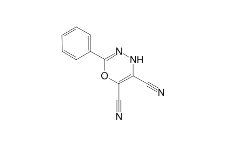 2-Phenyl-4H-[1,3,4]oxadiazine-5,6-dicarbonitrile