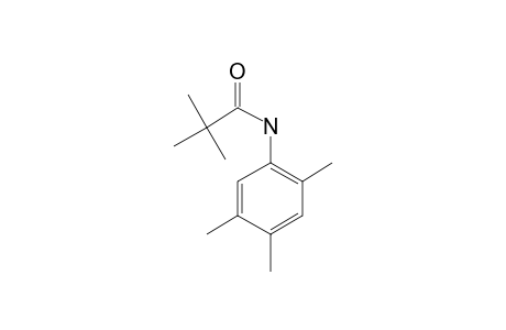 2,4,5-Trimethylaniline, N-trimethylacetyl-