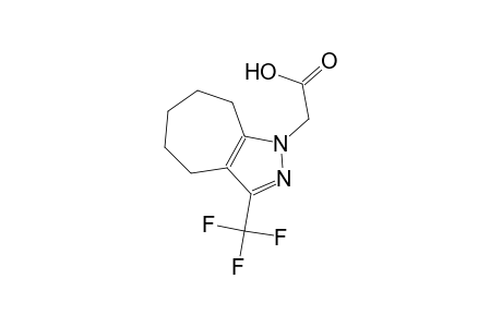 (3-Trifluoromethyl-5,6,7,8-tetrahydro-4H-cycloheptapyrazol-1-yl)acetic acid