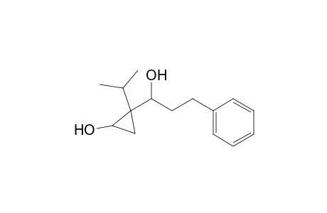 2-(1-Hydroxy-3-phenylpropyl)-2-isopropylcyclopropanol